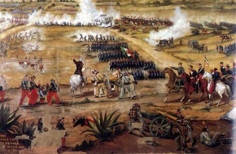 De Batalla de Puebla: Een triomf van Mexicanen over een ambitieuze Franse interventie